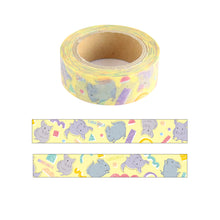 Load image into Gallery viewer, GreenFlash Animal Series Chinchilla Washi Tape 15 mm - MAIDO! Kairashi Shop