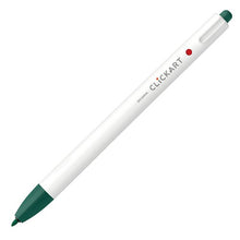 Load image into Gallery viewer, Zebra Clickart Knock Type Pen 0.6 mm - Green Black - MAIDO! Kairashi Shop