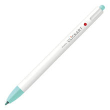 Load image into Gallery viewer, Zebra Clickart Knock Type Pen 0.6 mm - Aqua Blue - MAIDO! Kairashi Shop