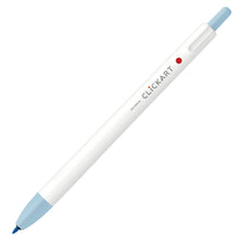 Load image into Gallery viewer, Zebra Clickart Knock Type Pen 0.6 mm - Soda Blue - MAIDO! Kairashi Shop