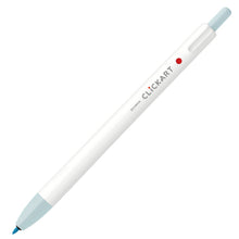 Load image into Gallery viewer, Zebra Clickart Knock Type Pen 0.6 mm - Powder Blue - MAIDO! Kairashi Shop