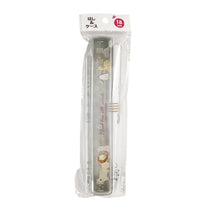 Load image into Gallery viewer, Nakano Spend Time with Animals Chopsticks with Case - Gray - MAIDO! Kairashi Shop