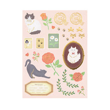 Load image into Gallery viewer, Midori Collage Letter Set - Cats - MAIDO! Kairashi Shop