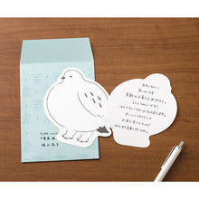 Load image into Gallery viewer, Midori Die-Cut Letter Set Grouse - MAIDO! Kairashi Shop