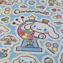 Load image into Gallery viewer, Sanrio Cinnamoroll Holo Stickers Sweets - MAIDO! Kairashi Shop