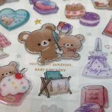 Load image into Gallery viewer, Shanle Kuma Kuma 3D stickers - MAIDO! Kairashi Shop