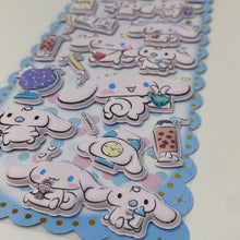 Load image into Gallery viewer, Sanrio Marshmallow Stickers Study Time Cinnamoroll - MAIDO! Kairashi Shop