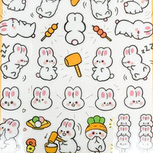 Load image into Gallery viewer, Nice Rabbit Stickers - MAIDO! Kairashi Shop