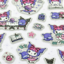 Load image into Gallery viewer, Sanrio Embossed Stickers - Kuromi - MAIDO! Kairashi Shop