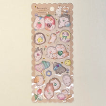 Load image into Gallery viewer, Shanle Fanimals Marshmallow Puffy Gem stickers - MAIDO! Kairashi Shop