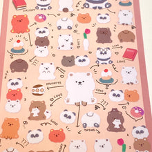 Load image into Gallery viewer, Banzai Yang Tong stickers Panda - MAIDO! Kairashi Shop