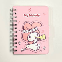 Load image into Gallery viewer, Sanrio Magnetic Clasp Mini Notebook - My Melody - MAIDO! Kairashi Shop