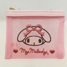 Load image into Gallery viewer, Sanrio Mesh Flat Pouch - My Melody - MAIDO! Kairashi Shop