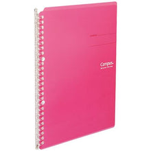 Load image into Gallery viewer, KOKUYO Campus Smart Ring B5 Binder Notebook 26 Holes - Dark Pink - MAIDO! Kairashi Shop