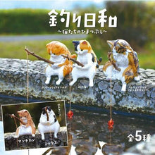 Load image into Gallery viewer, Yell Fishing day - Cats' Killing Time in Blind Box - MAIDO! Kairashi Shop