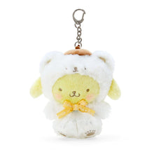 Load image into Gallery viewer, Sanrio Key Chain Fuwa Fuwa Snow - Pompompurin - MAIDO! Kairashi Shop