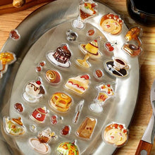 Load image into Gallery viewer, BGM Kyururun Seal Stickers Vol.2 - Cafe a la Mode Brulee - MAIDO! Kairashi Shop
