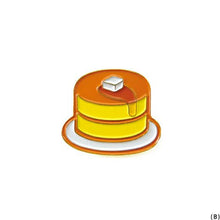 Load image into Gallery viewer, HIGHTIDE Pin Badge - Pancake - MAIDO! Kairashi Shop