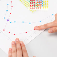 Load image into Gallery viewer, Stalogy Circular Masking Tape Patches 16 mm Pale - MAIDO! Kairashi Shop