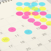 Load image into Gallery viewer, Staology Circular Masking Tape Patches 16 mm Earth - MAIDO! Kairashi Shop