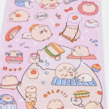 Load image into Gallery viewer, NEKOMI Pig Stickers - MAIDO! Kairashi Shop