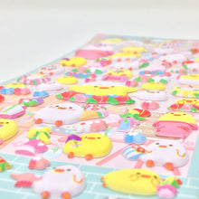 Load image into Gallery viewer, Shan Le Flower Chick Stickers - MAIDO! Kairashi Shop
