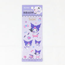 Load image into Gallery viewer, Sanrio Kuromi Deco Stickers - MAIDO! Kairashi Shop