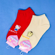 Load image into Gallery viewer, Sanrio Ankle Socks - Hello Kitty - MAIDO! Kairashi Shop
