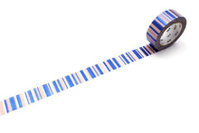 Load image into Gallery viewer, mt Overlapped Stripe Washi Tape 15 mm - MAIDO! Kairashi Shop