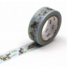 Load image into Gallery viewer, mt World Animal Washi Tape 15 mm - MAIDO! Kairashi Shop
