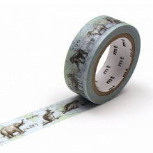 Load image into Gallery viewer, mt World Animal Washi Tape 15 mm - MAIDO! Kairashi Shop