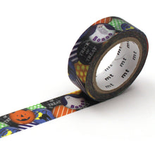 Load image into Gallery viewer, mt Halloween Badge Washi Tape 15 mm - MAIDO! Kairashi Shop