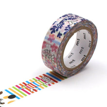 Load image into Gallery viewer, mt Lisa Larson Mikey Pattern Washi Tape 15 mm - MAIDO! Kairashi Shop