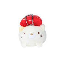 Load image into Gallery viewer, San-X Suukkogurashi Cat Sushi Keychain - MAIDO! Kairashi Shop