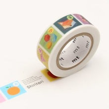 Load image into Gallery viewer, mt Kids Shiritori Washi Tape 15 mm - MAIDO! Kairashi Shop