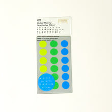 Load image into Gallery viewer, Staology Circular Masking Tape Patches 16 mm Earth - MAIDO! Kairashi Shop