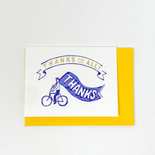 Load image into Gallery viewer, Greeting Life CHALKBOY Thanks Mini Card - MAIDO! Kairashi Shop