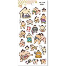 Load image into Gallery viewer, MIND WAVE Iroha stickers - Sumo - - MAIDO! Kairashi Shop
