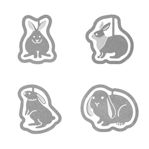 Midori Etching Clips - Rabbit - MAIDO! Kairashi Shop