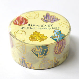GreenFlash Study Holic Mineralogy Gold Foil Washi Tape 15 mm - MAIDO! Kairashi Shop