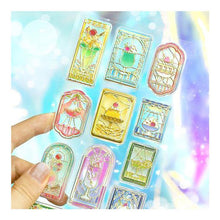 Load image into Gallery viewer, BGM Kyururun Seal Stickers Vol.2 - Cafe a la Mode Stained Glass - MAIDO! Kairashi Shop
