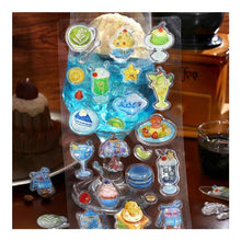 Load image into Gallery viewer, BGM Kyururun Seal Stickers Vol.2 - Cafe a la Mode Shell - MAIDO! Kairashi Shop
