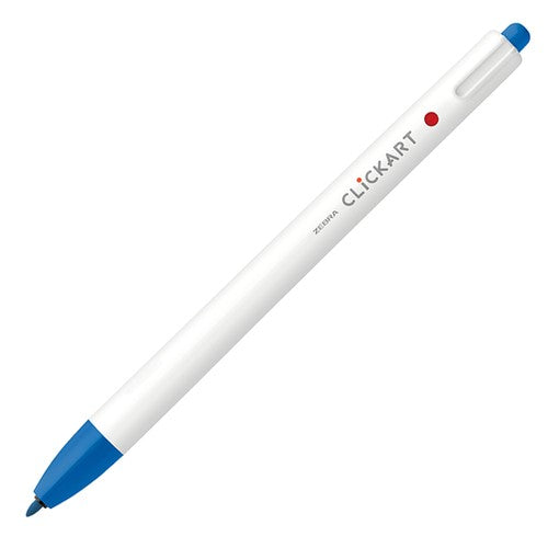 Zebra Clickart Knock Type Pen 0.6 mm - Pale Blue - MAIDO! Kairashi Shop