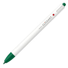 Load image into Gallery viewer, Zebra Clickart Knock Type Pen 0.6 mm - Viridian - MAIDO! Kairashi Shop
