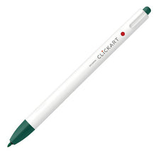 Load image into Gallery viewer, Zebra Clickart Knock Type Pen 0.6 mm - Green Black - MAIDO! Kairashi Shop
