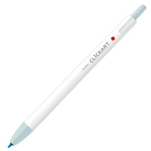 Load image into Gallery viewer, Zebra Clickart Knock Type Pen 0.6 mm - Powder Blue - MAIDO! Kairashi Shop
