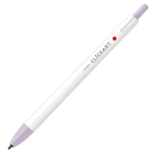 Load image into Gallery viewer, Zebra Clickart Knock Type Pen 0.6 mm - Lilac - MAIDO! Kairashi Shop

