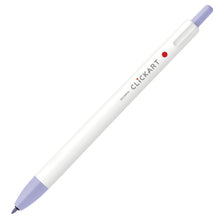 Load image into Gallery viewer, Zebra Clickart Knock Type Pen 0.6 mm - Blueberry Ice - MAIDO! Kairashi Shop
