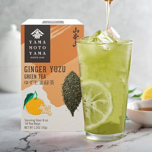 Yamamotoyama Ginger Yuzu Green Tea Bag - MAIDO! Kairashi Shop