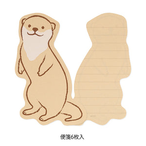 Midori Die-Cut Letter Set Otter - MAIDO! Kairashi Shop